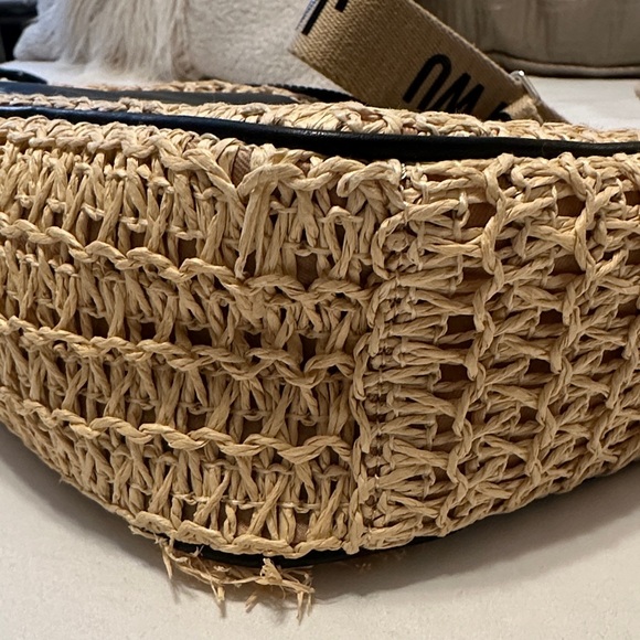 Jason Wu Woven Beige and Black Crossbody - Picture 5 of 8